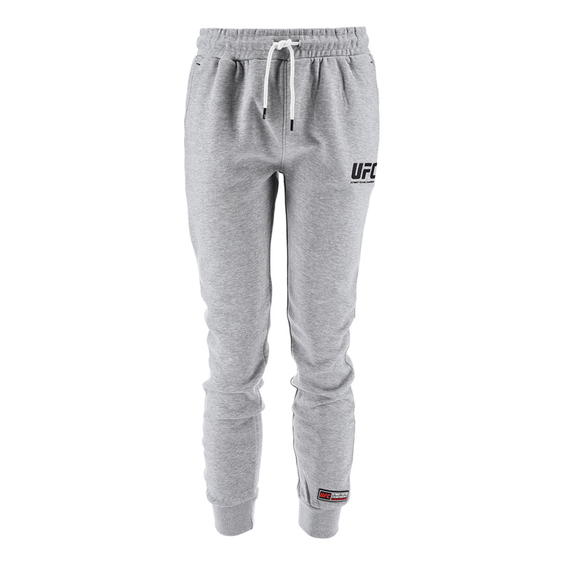 UFC OFFICIAL logo pants -grey